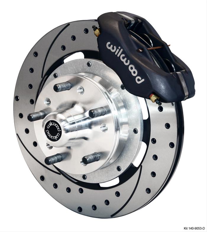 Wilwood Disc Brakes 140-9053-D Wilwood Forged Dynalite Big Brake Front Brake Kits - Zander Auto Parts