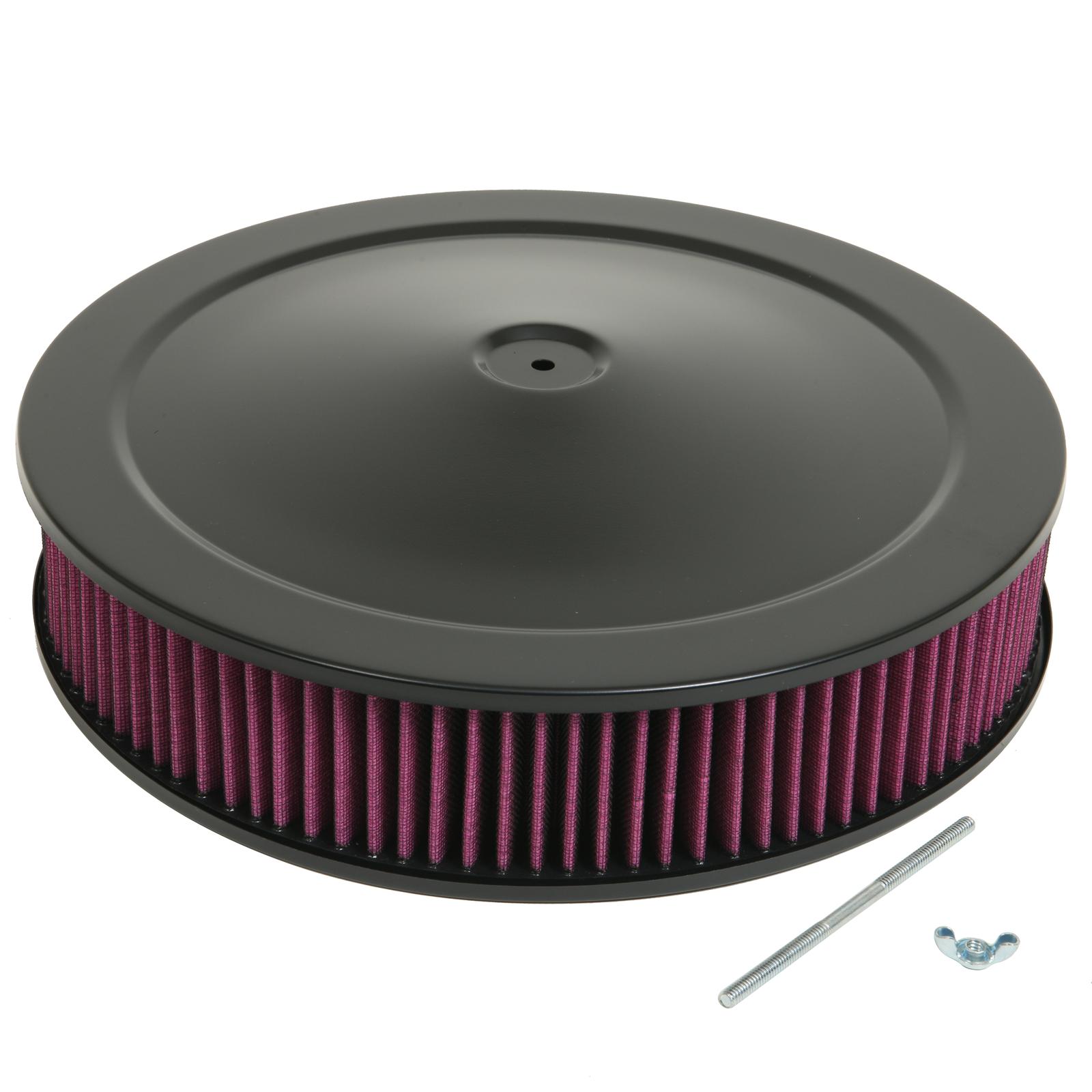 Summit Racing SUM-239433B Summit Racing™ Air Cleaners with Reusable Filters - Zander Auto Parts