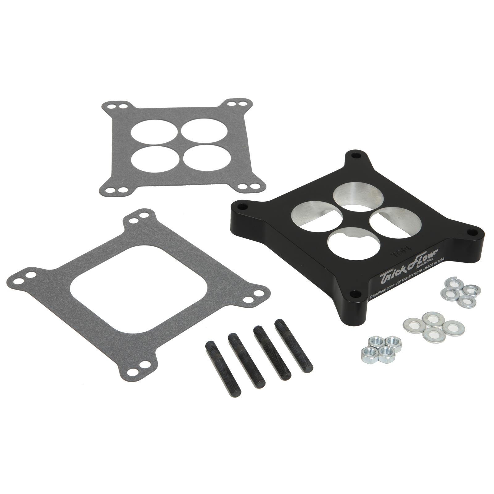 Trick Flow Specialties TFS-2141501B Trick Flow® CNC Billet Aluminum Carburetor Spacers - Zander Auto Parts