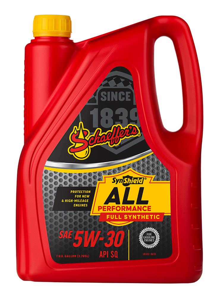Schaeffer Manufacturing Company 6530-006-1 Schaeffer's SynShield All-Performance Full Synthetic Engine Oil - Zander Auto Parts