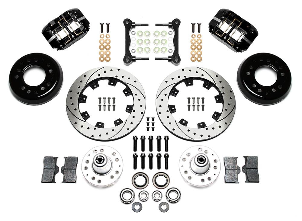 Wilwood Disc Brakes 140-16907-D Wilwood DynaPro Radial Big Brake Front Hub Kits - Zander Auto Parts