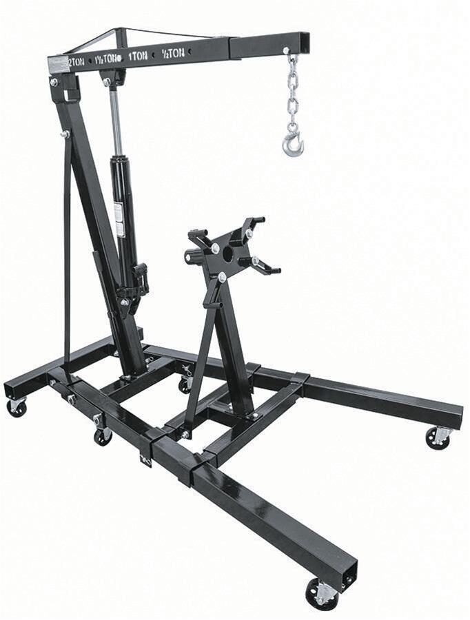 Summit Racing SUM-905232 Summit Racing™ Shop Cranes with Engine Stands - Zander Auto Parts
