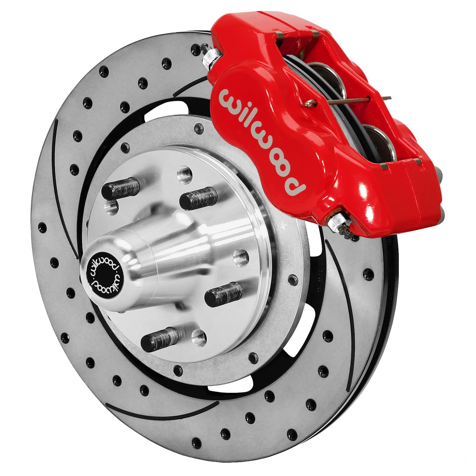 Wilwood Disc Brakes 140-12459-DR Wilwood Forged Dynalite Big Brake Front Brake Kits - Zander Auto Parts