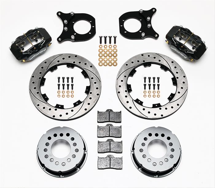 Wilwood Disc Brakes 140-5236-BD Wilwood Forged Dynalite Pro Series Rear Disc Brake Kits - Zander Auto Parts