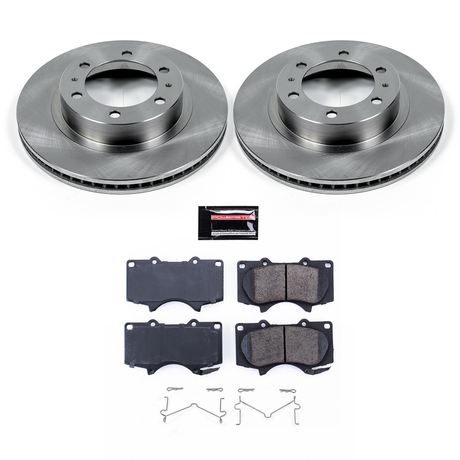 PowerStop KOE137 PowerStop Z17 Evolution Plus Stock Replacement Brake Kits - Zander Auto Parts