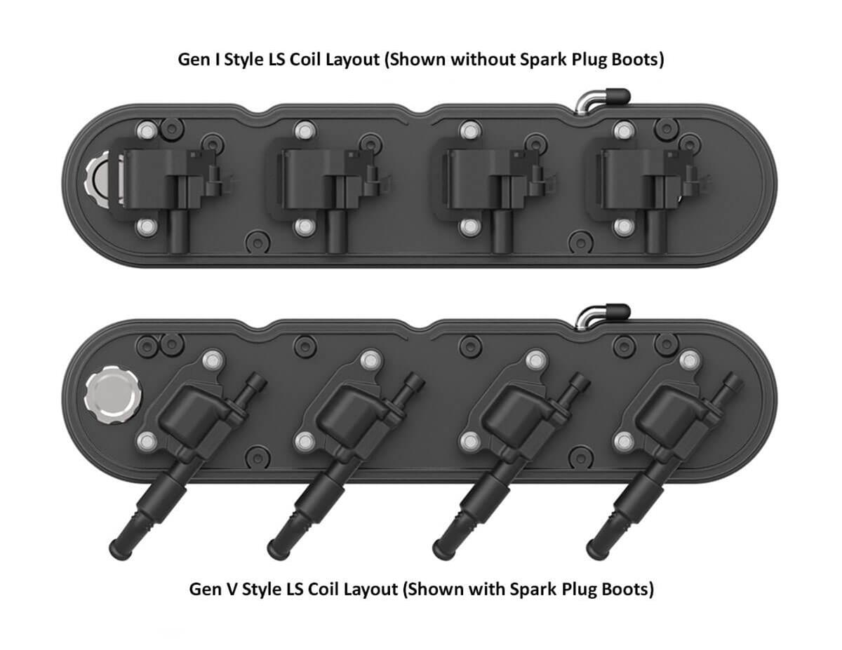 Holley 241-177 Holley Aluminum LS Valve Covers - Zander Auto Parts