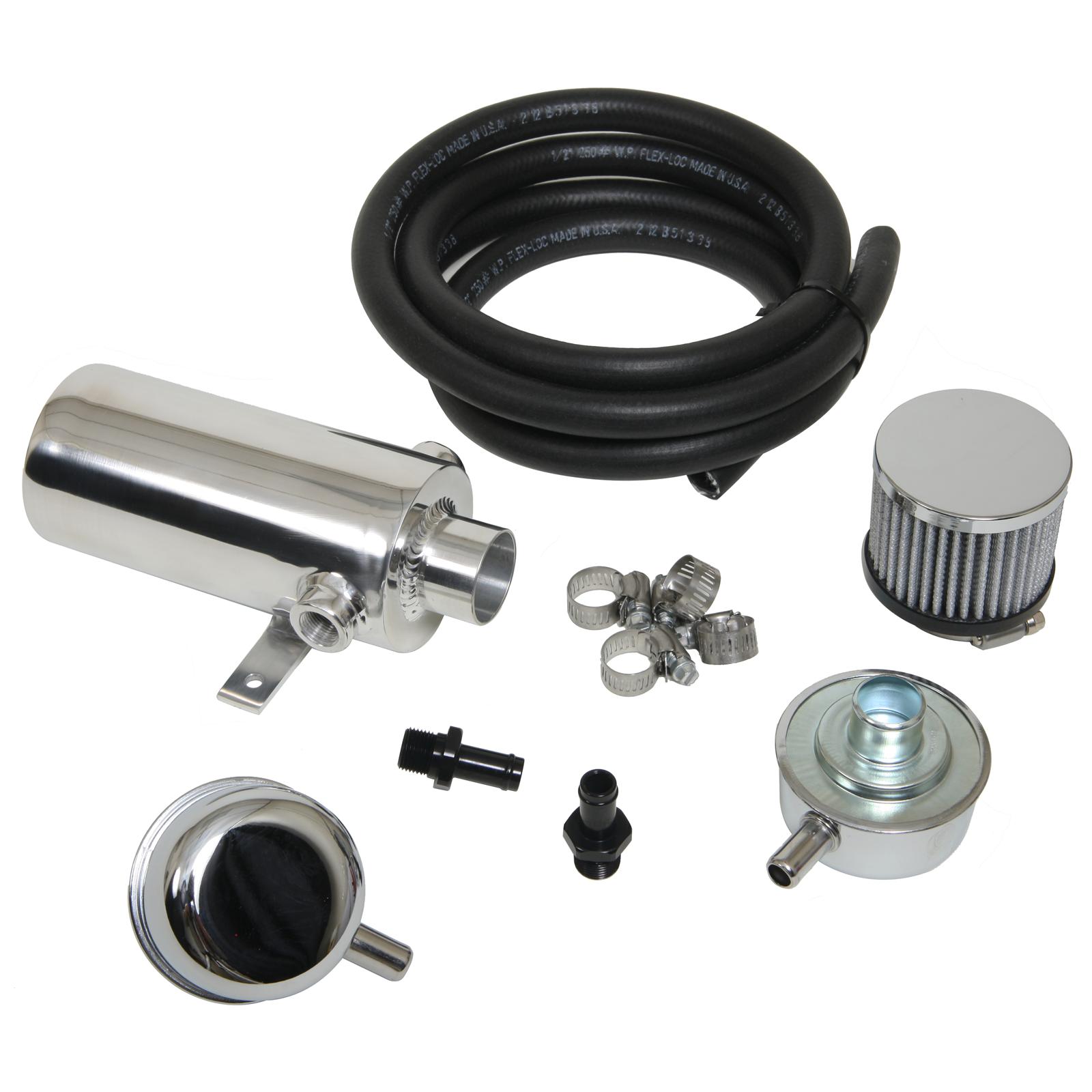 Summit Racing SUM-300105 Summit Racing™ Breather Tanks - Zander Auto Parts
