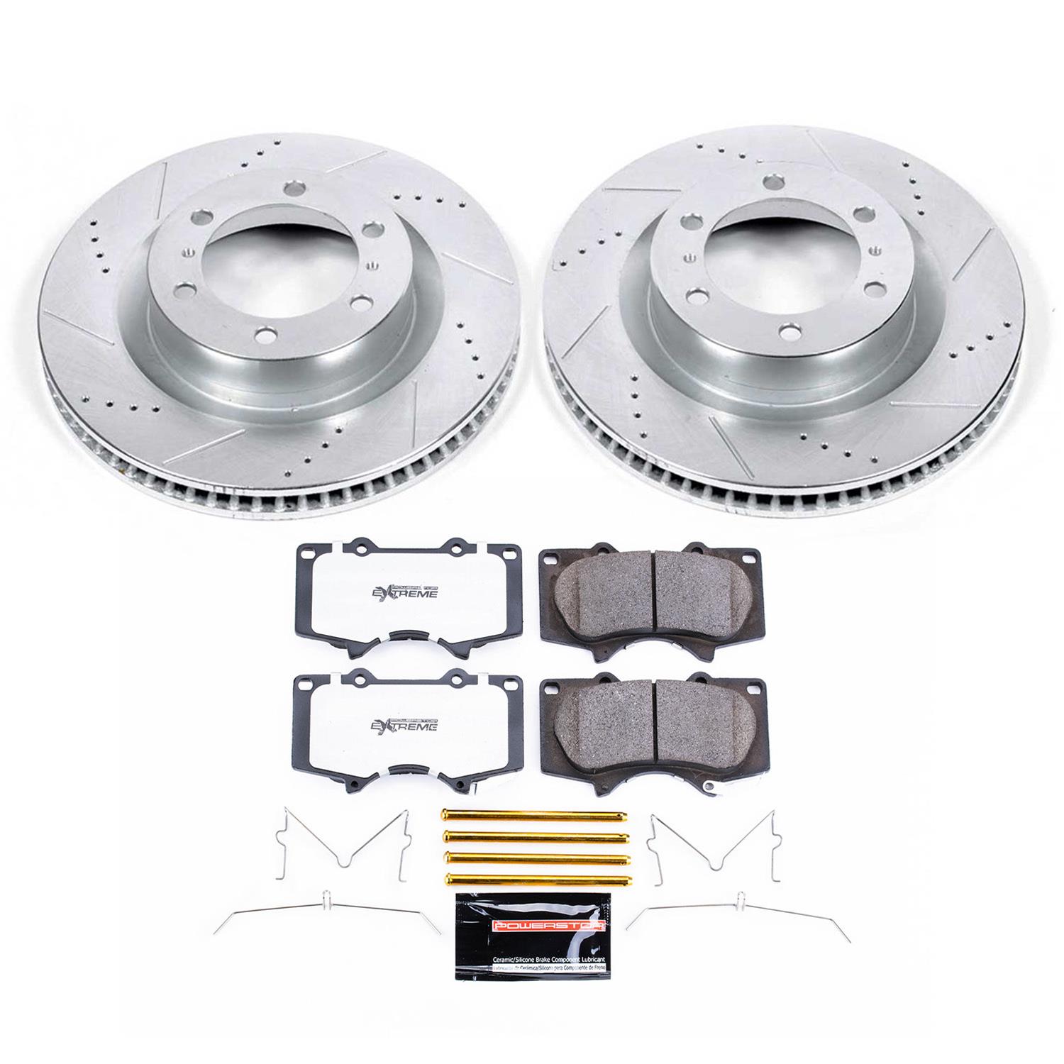 PowerStop K5874-36 PowerStop Z36 Truck and Tow Brake Upgrade Kits - Zander Auto Parts
