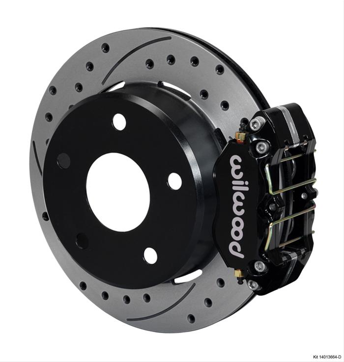Wilwood Disc Brakes 140-13664-D Wilwood DynaPro Lug-Mount Rear Parking Brake Kits - Zander Auto Parts