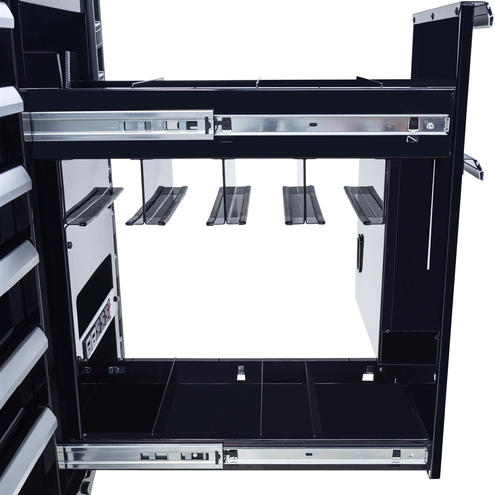 Sunex 8065PCBK Sunex Tools JUIC'D Box 7 Drawer Powered Carts - Zander Auto Parts