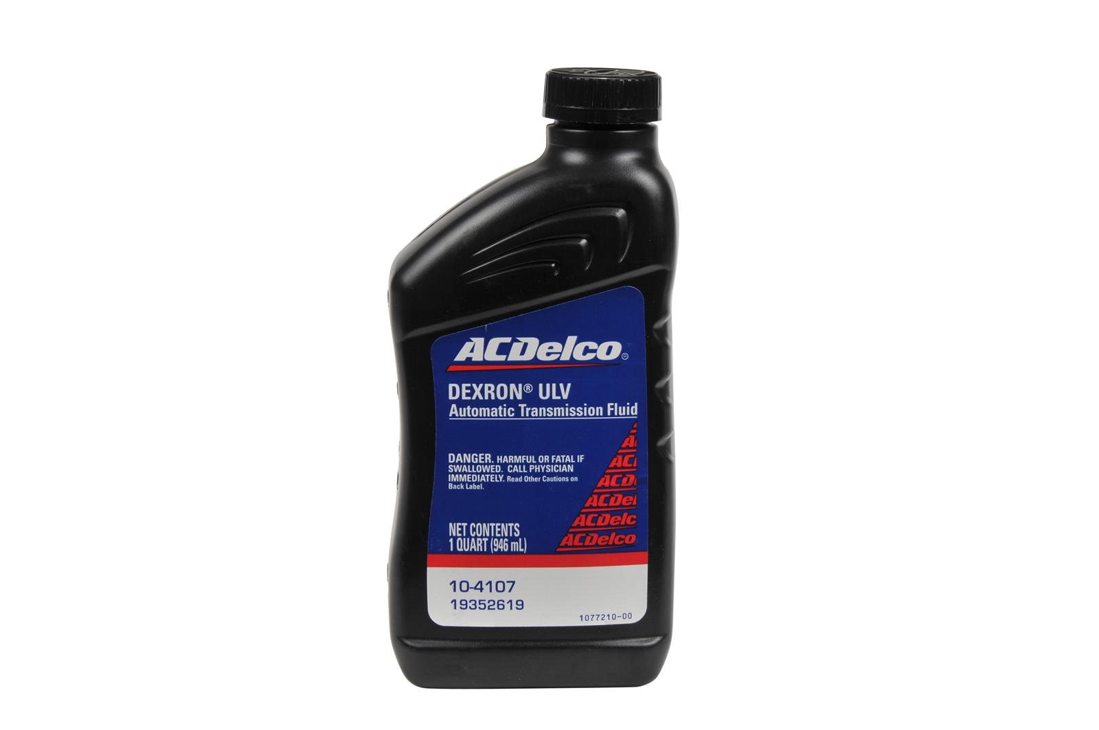 ACDelco 19352619 ACDelco DEXRON ULV Automatic Transmission Fluid - Zander Auto Parts