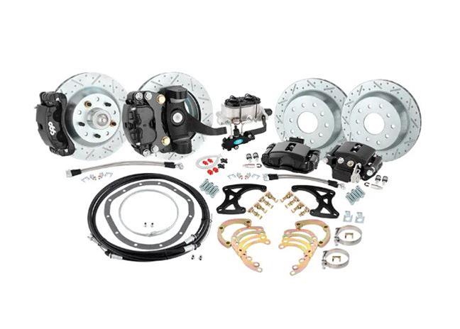 Classic Performance 6770FRBK5-BB Classic Performance Complete Front and Rear Big Brake Kits - Zander Auto Parts