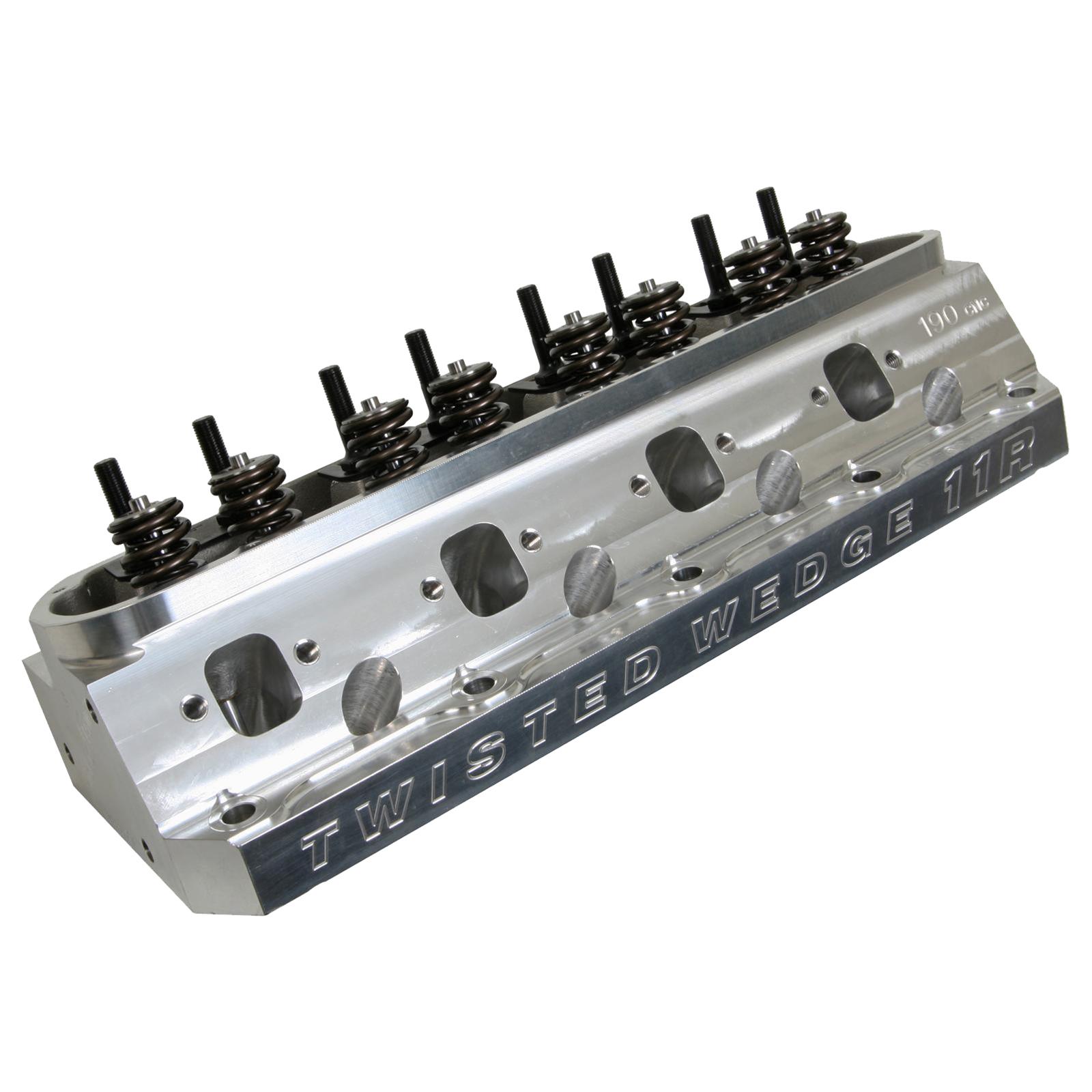 Trick Flow Specialties TFS-52515601-C01 Trick Flow® Twisted Wedge® 11R 190 Cylinder Heads for Small Block Ford - Zander Auto Parts