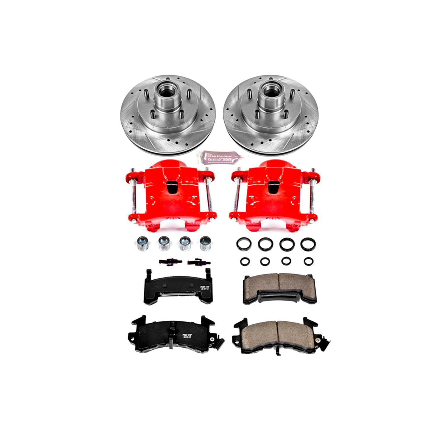 PowerStop KC1482 PowerStop Z23 Evolution Sport Brake Upgrade Kits with Calipers - Zander Auto Parts
