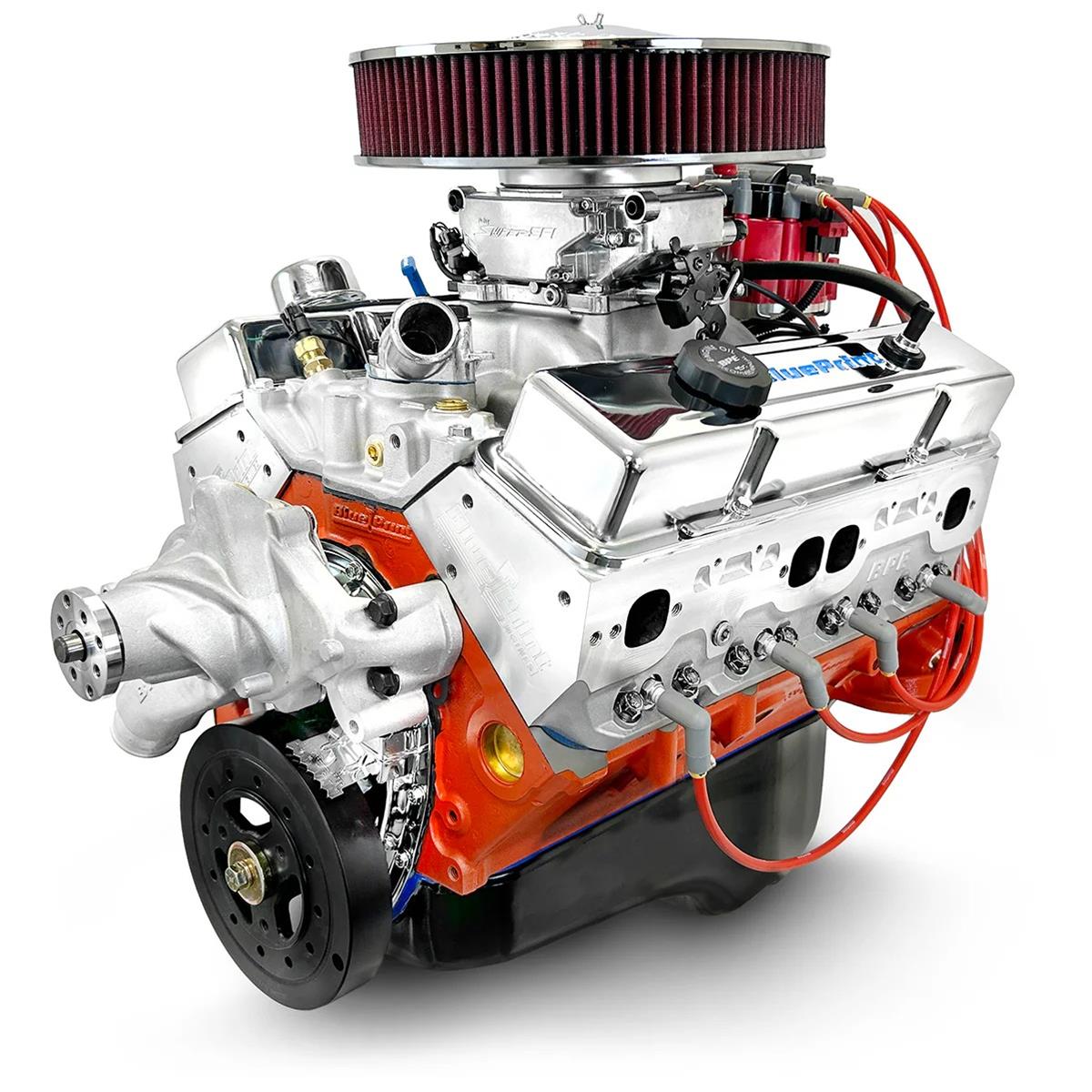 BluePrint Engines BP4002CTFD BluePrint Engines GM 400 C.I.D. 500 HP Drop-in-Ready EFI Long Block Crate Engines - Zander Auto Parts