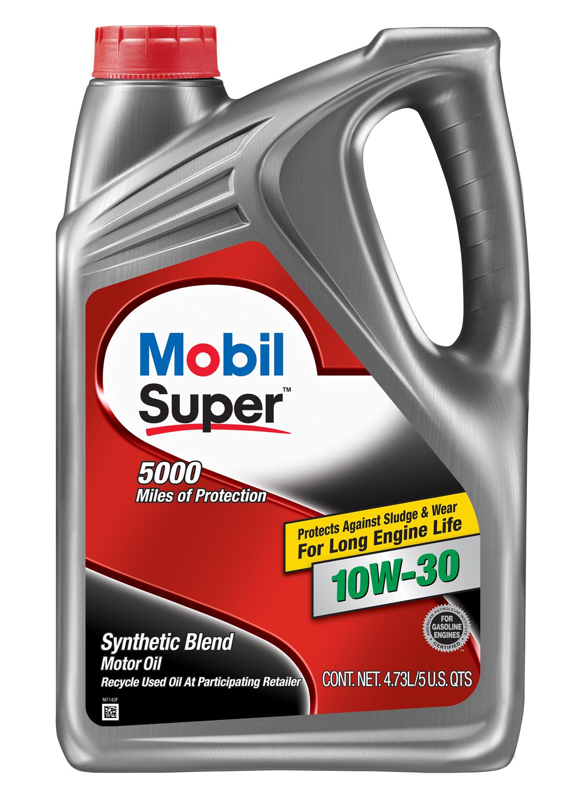 Mobil 124406 Mobil Super Synthetic Blend Motor Oil - Zander Auto Parts