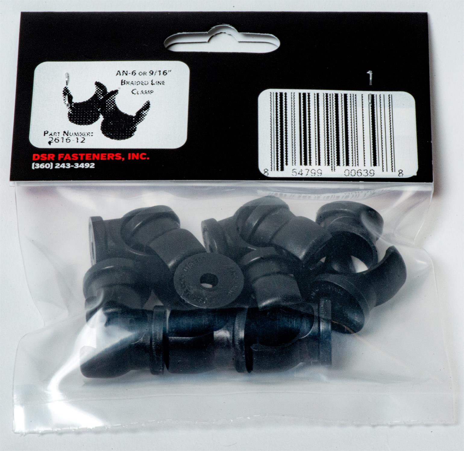NotcHead 2616-12 NotcHead Braided Line Clamps - Zander Auto Parts