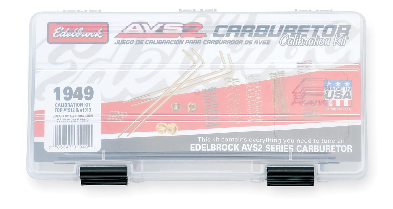 Edelbrock 1949 Edelbrock AVS2 Series Carburetor Calibration Kits - Zander Auto Parts