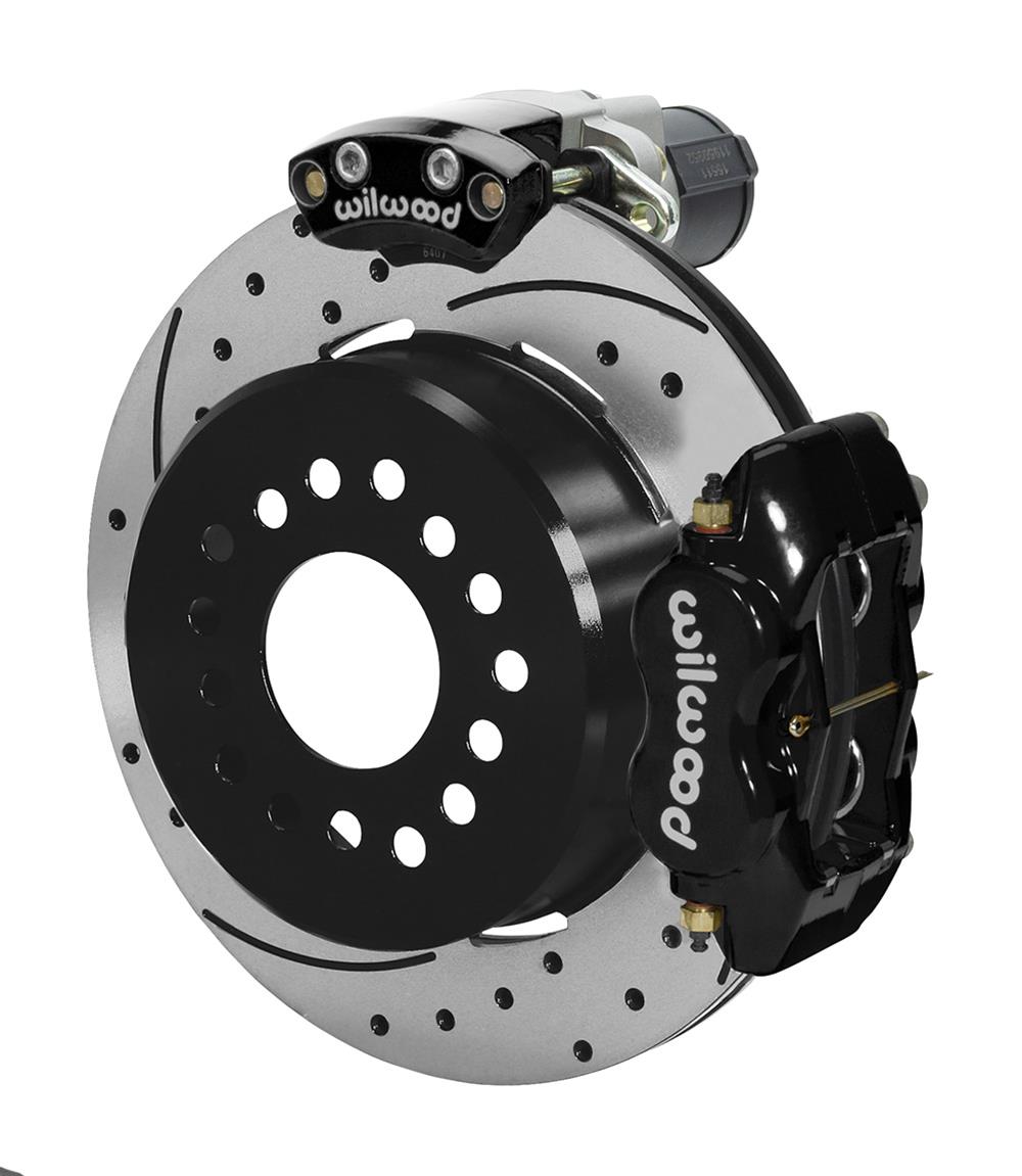 Wilwood Disc Brakes 140-16164-D Wilwood Forged Dynalite Rear Electronic Parking Brake Kits - Zander Auto Parts
