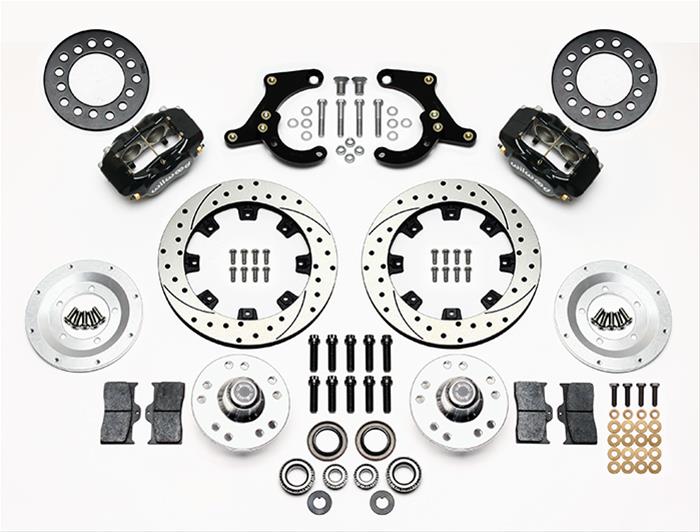 Wilwood Disc Brakes 140-11010-D Wilwood Forged Dynalite Pro Series Front Disc Brake Kits - Zander Auto Parts