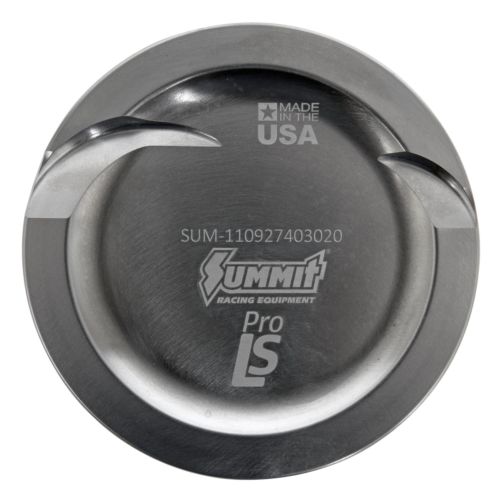 Summit Racing SUM-110927403020 Summit Racing™ Pro LS Forged Pistons - Zander Auto Parts