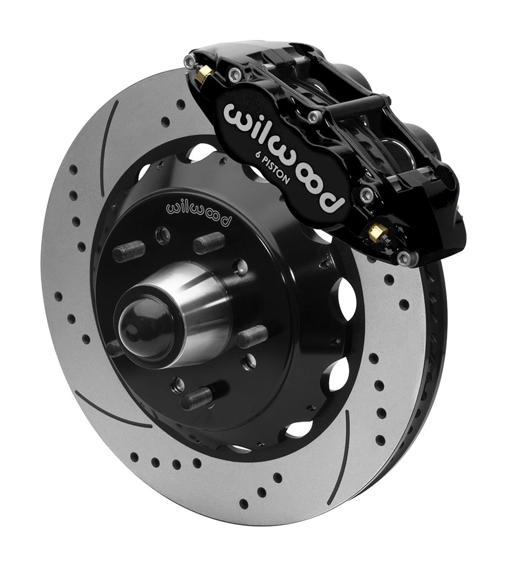 Wilwood Disc Brakes 140-15942-D Wilwood Forged Narrow Superlite 6R Big Brake Front Brake Kits - Zander Auto Parts