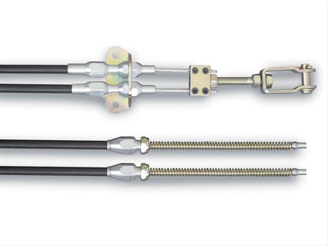 Lokar EC-80FU120 Lokar Floor Mount Emergency Brake Cables - Zander Auto Parts