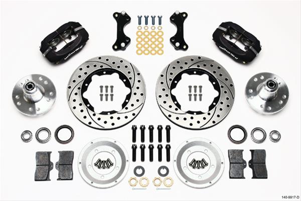 Wilwood Disc Brakes 140-9917-D Wilwood Forged Dynalite Big Brake Front Brake Kits - Zander Auto Parts