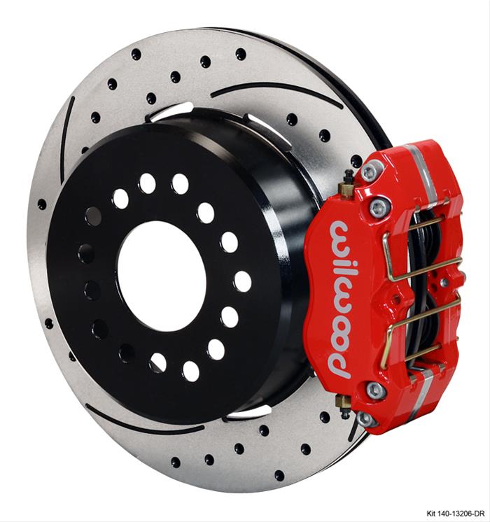 Wilwood Disc Brakes 140-13206-DR Wilwood DynaPro Dust-Boot Rear Parking Brake Kits - Zander Auto Parts