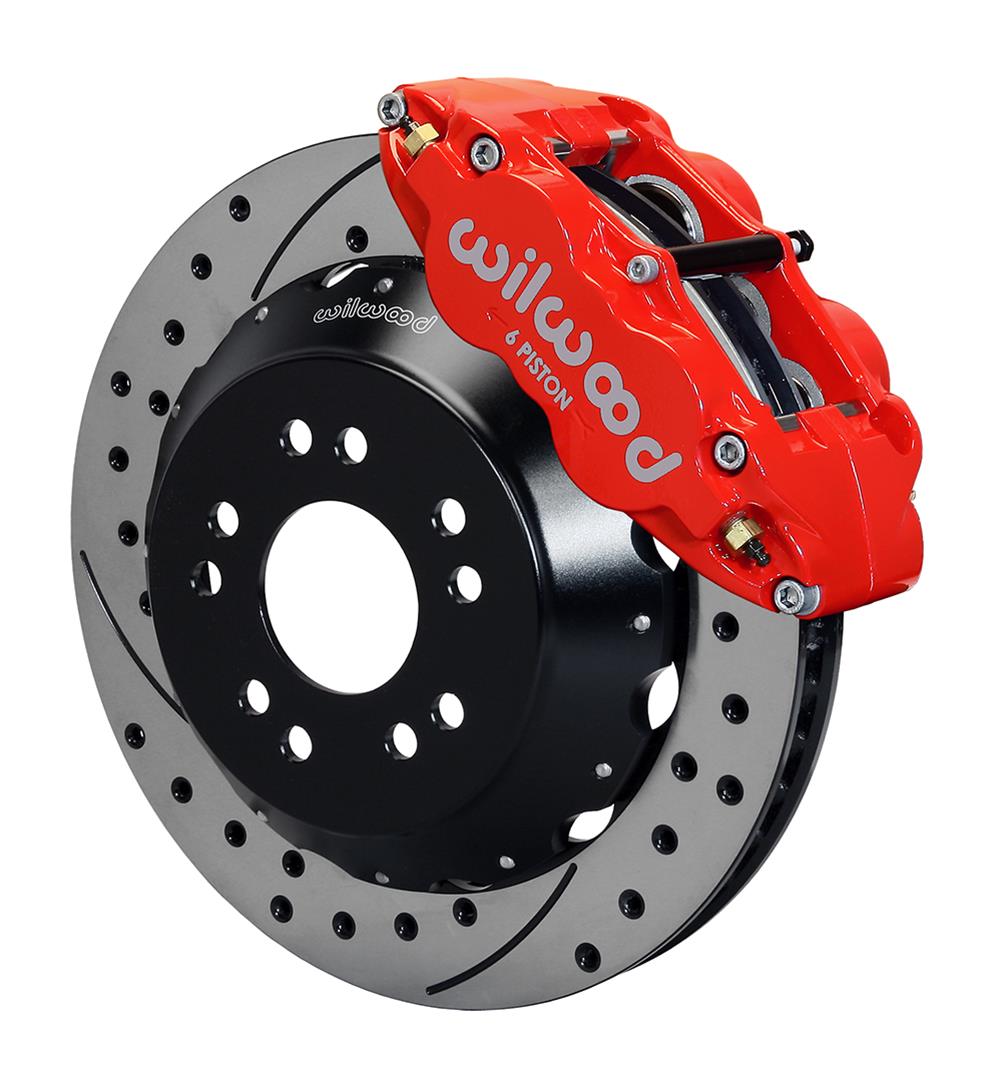 Wilwood Disc Brakes 140-10616-DR Wilwood Forged Narrow Superlite 6R Big Brake Front Brake Kits - Zander Auto Parts