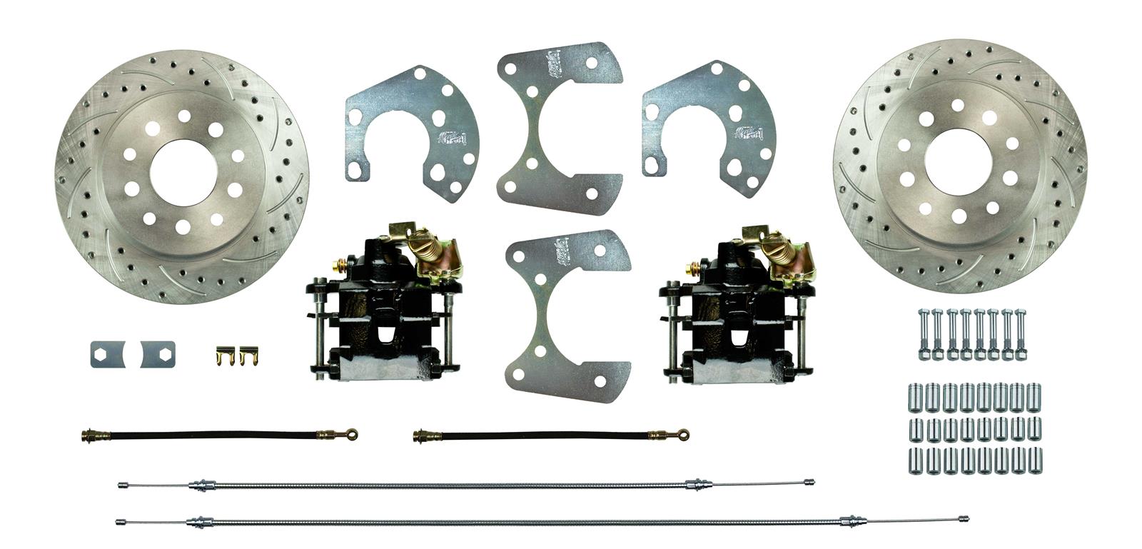 The Right Stuff ZDCRD03 The Right Stuff Rear Disc Brake Conversion Kits - Zander Auto Parts