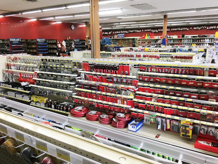 Zander Auto Parts and Machine Shop physical store interior in Pierre, SD