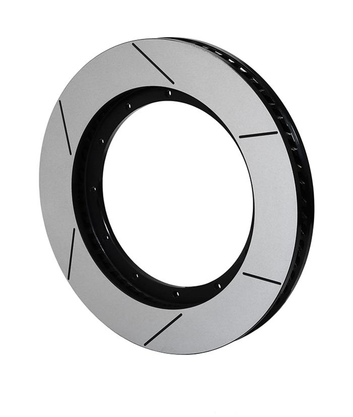 Wilwood Disc Brakes 160-13786-GTB Wilwood GT Series Curved Vane Rotors - Zander Auto Parts