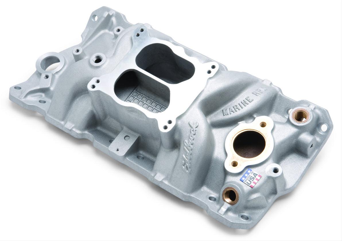 Edelbrock 2504 Edelbrock Performer RPM Marine Intake Manifolds - Zander Auto Parts