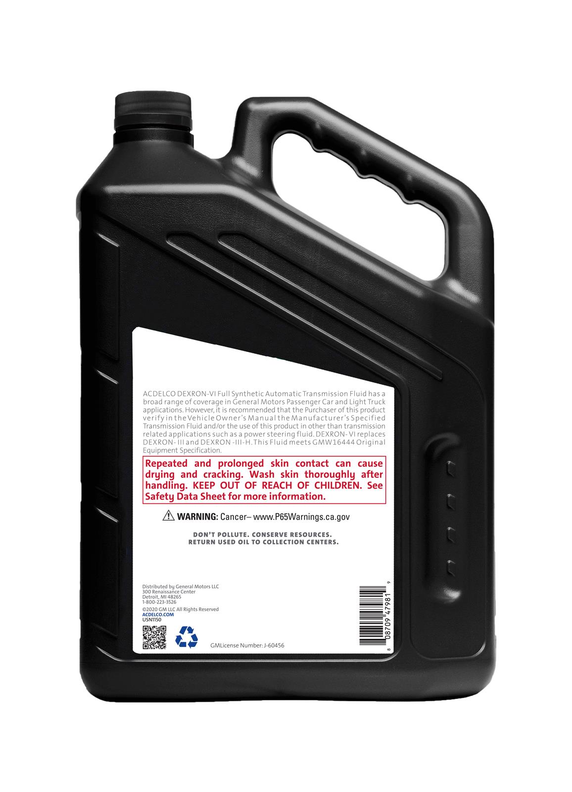 ACDelco 88865618 ACDelco DEXRON-VI Automatic Transmission Fluid - Zander Auto Parts