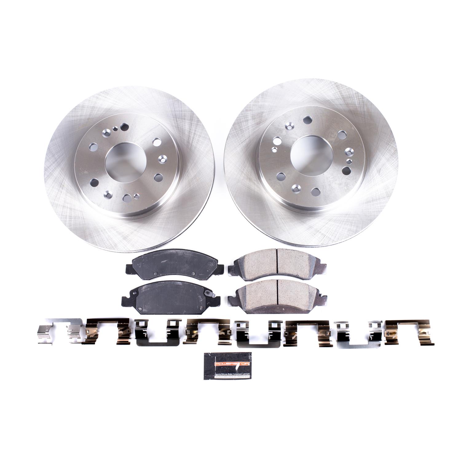 PowerStop KOE2069 PowerStop Z17 Evolution Plus Stock Replacement Brake Kits - Zander Auto Parts