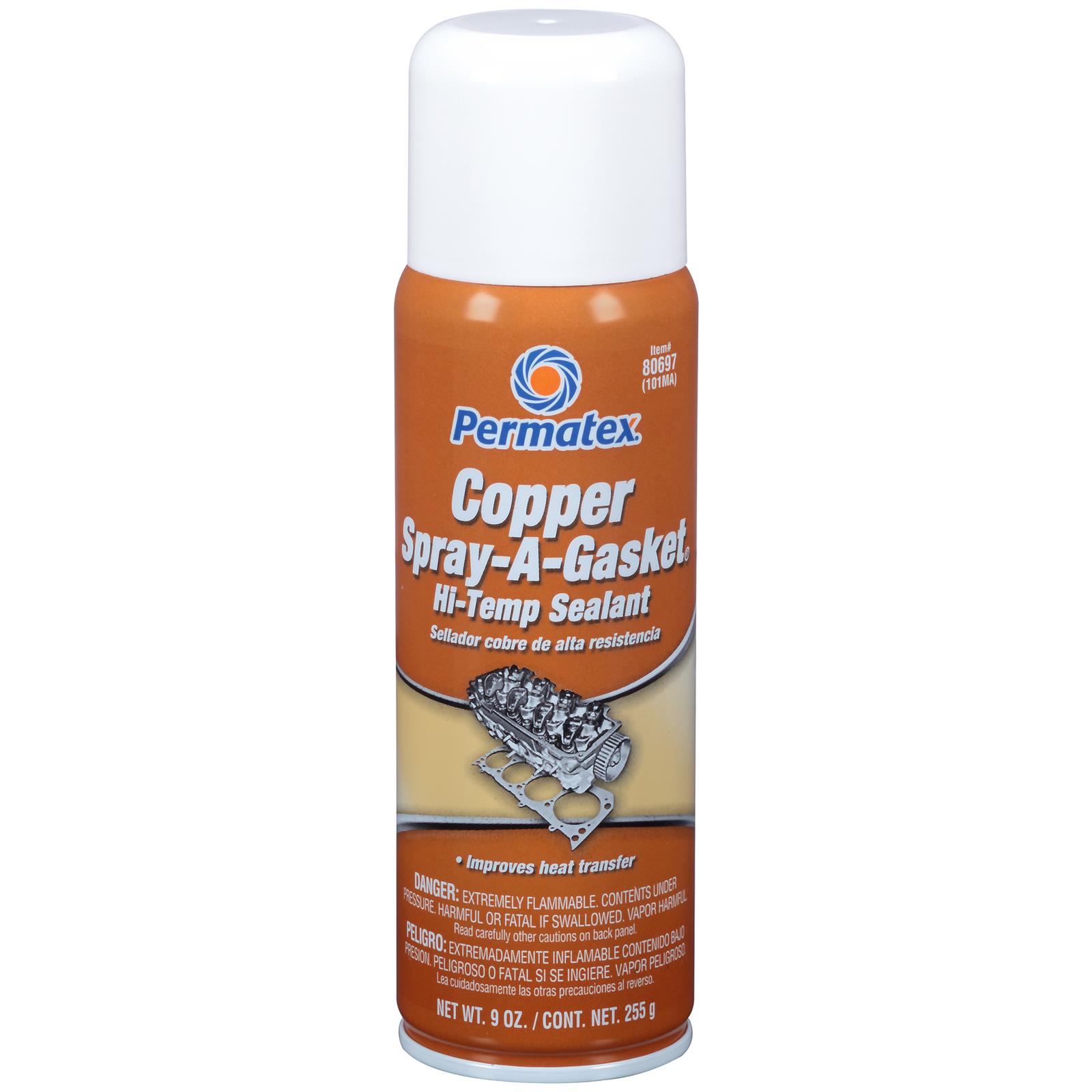 Permatex 80697 Permatex Copper Spray-A-Gasket Sealer - Zander Auto Parts