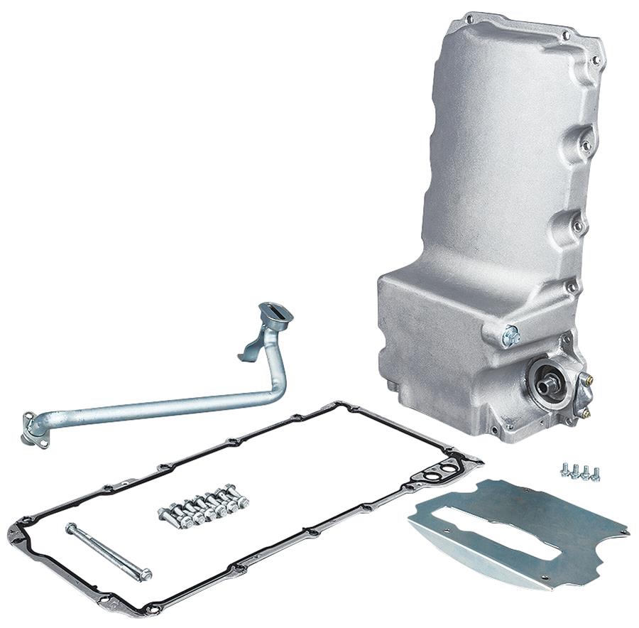 Summit Racing SUM-121200 Summit Racing™ Pro LS Cast Aluminum Oil Pans - Zander Auto Parts