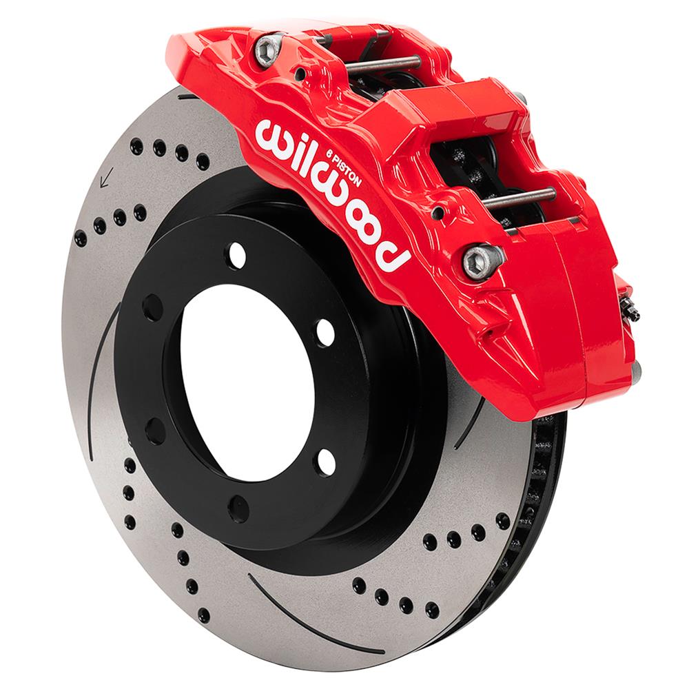 Wilwood Disc Brakes 140-17557-DR Wilwood AERO6-DM Direct Mount Truck Brake Kits - Zander Auto Parts