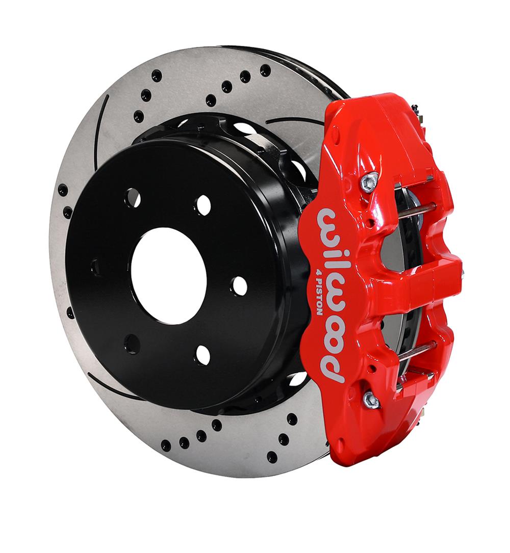Wilwood Disc Brakes 140-9407-DR Wilwood W4A Rear Disc Brake Kits - Zander Auto Parts