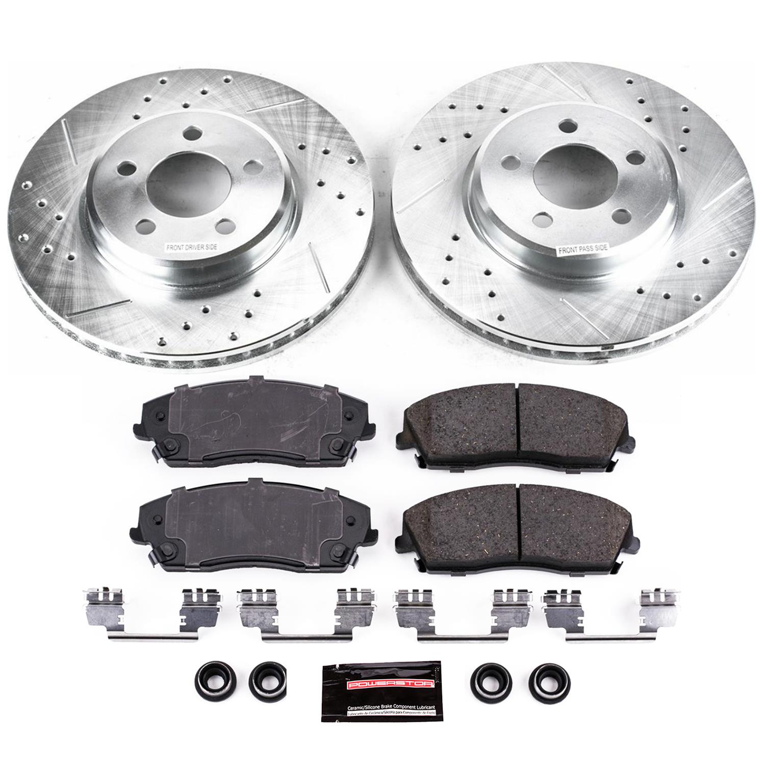 PowerStop K1715 PowerStop Z23 Evolution Sport Brake Upgrade Kits - Zander Auto Parts