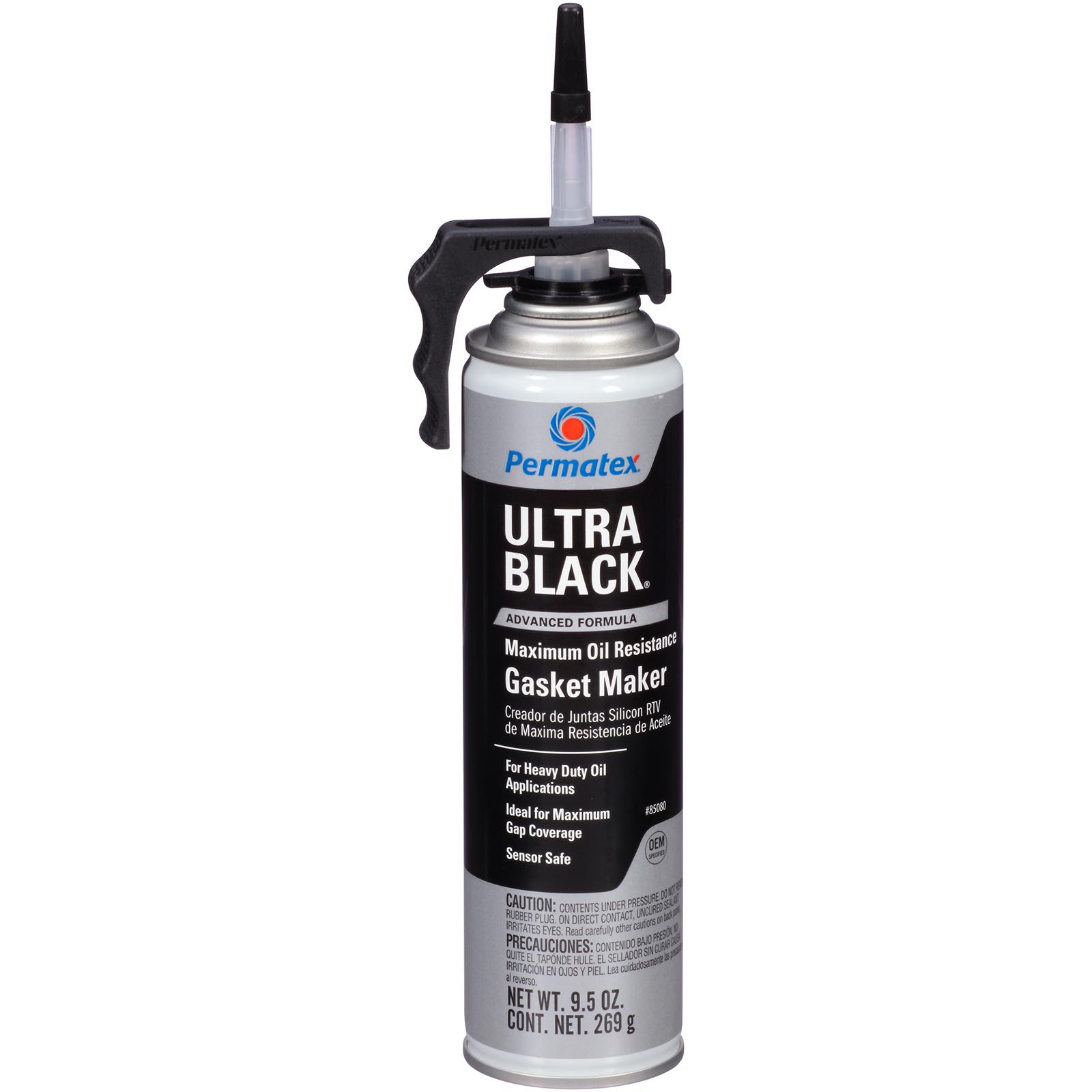 Permatex 85080 Permatex Ultra Black Maximum Oil Resistance RTV Silicone Gasket Maker - Zander Auto Parts
