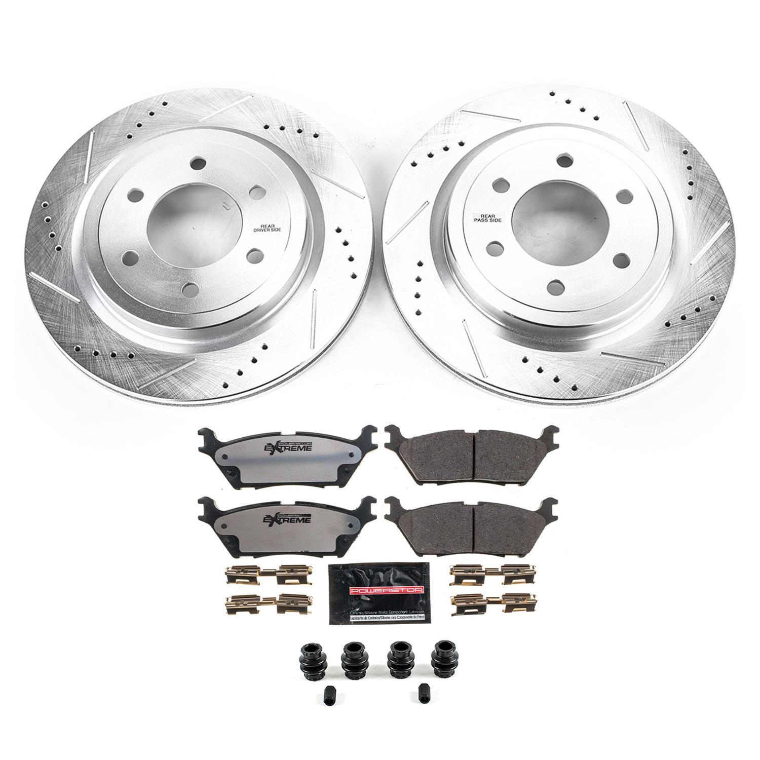 PowerStop K8030-36 PowerStop Z36 Truck and Tow Brake Upgrade Kits - Zander Auto Parts