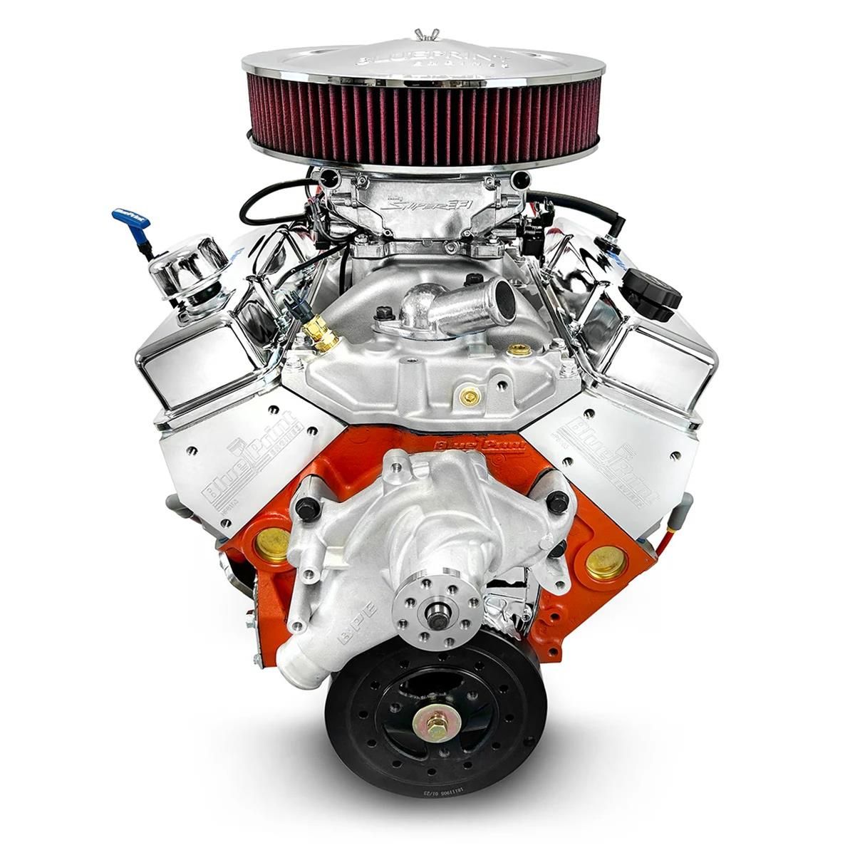 BluePrint Engines BP4002CTFD BluePrint Engines GM 400 C.I.D. 500 HP Drop-in-Ready EFI Long Block Crate Engines - Zander Auto Parts