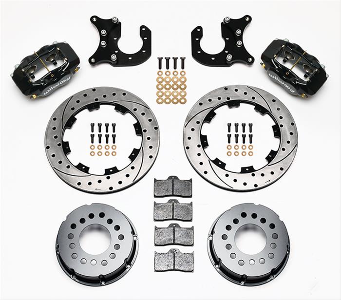 Wilwood Disc Brakes 140-3018-BD Wilwood Forged Dynalite Pro Series Rear Disc Brake Kits - Zander Auto Parts