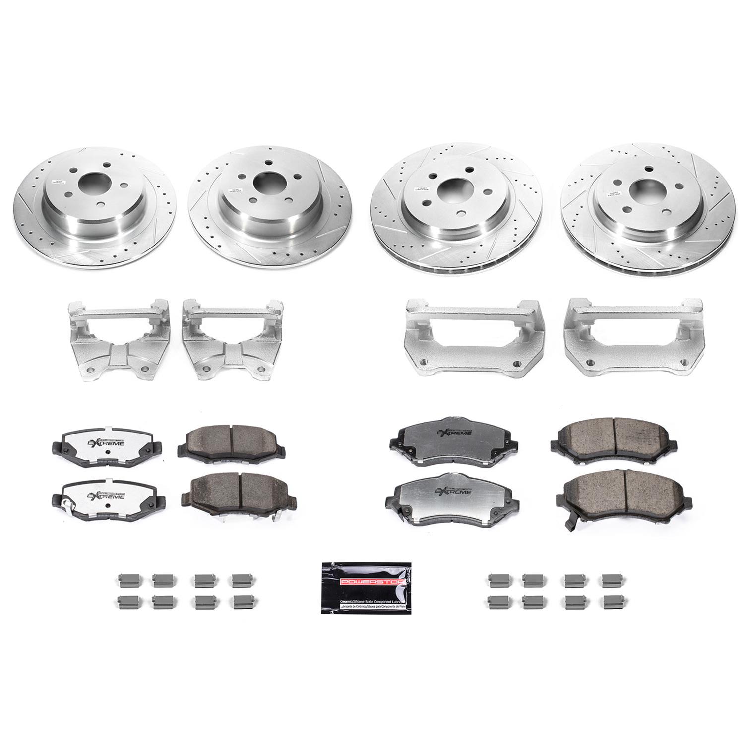 PowerStop BBK-JK-001 PowerStop Z36 Truck and Tow Big Brake Conversion Kits - Zander Auto Parts