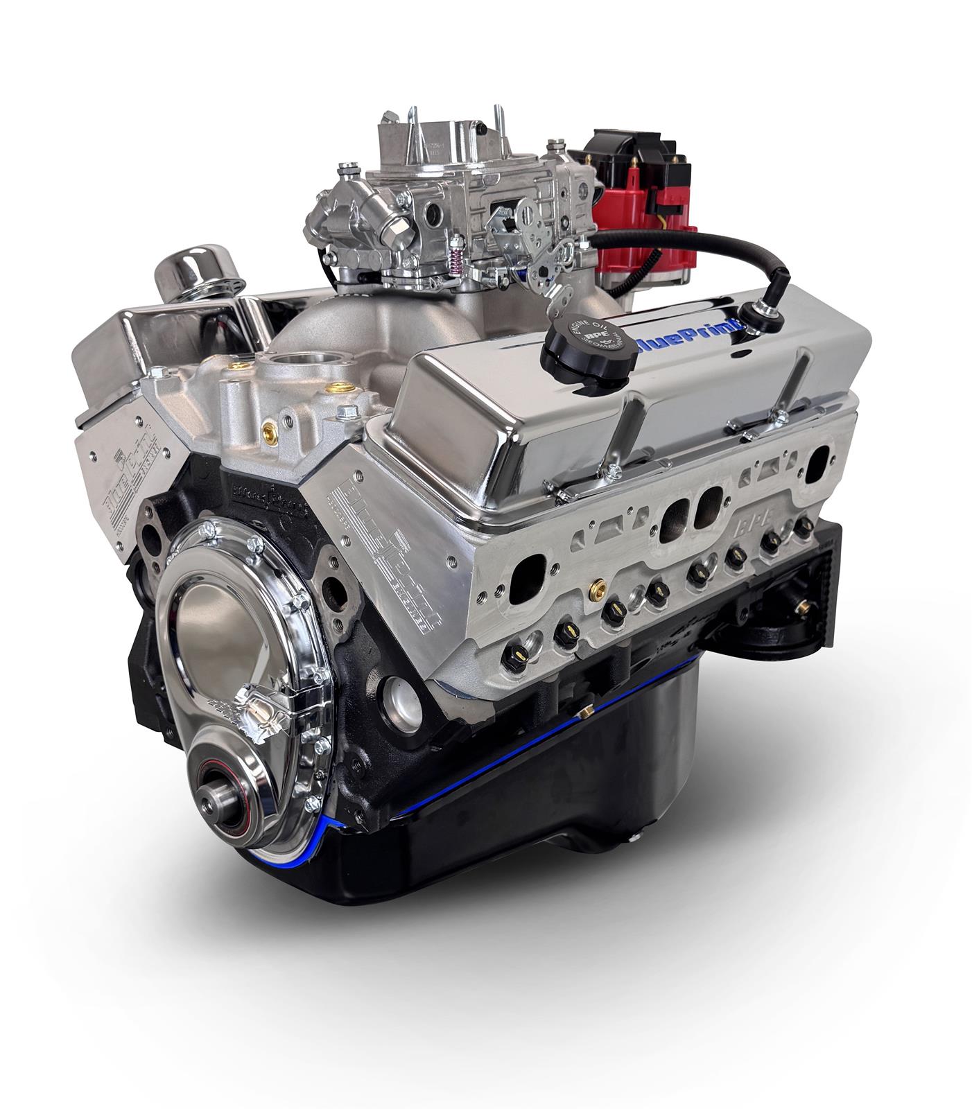 BluePrint Engines BP3505CTC BluePrint Engines GM 350 C.I.D. 390 HP Dressed Long Block Crate Engines - Zander Auto Parts
