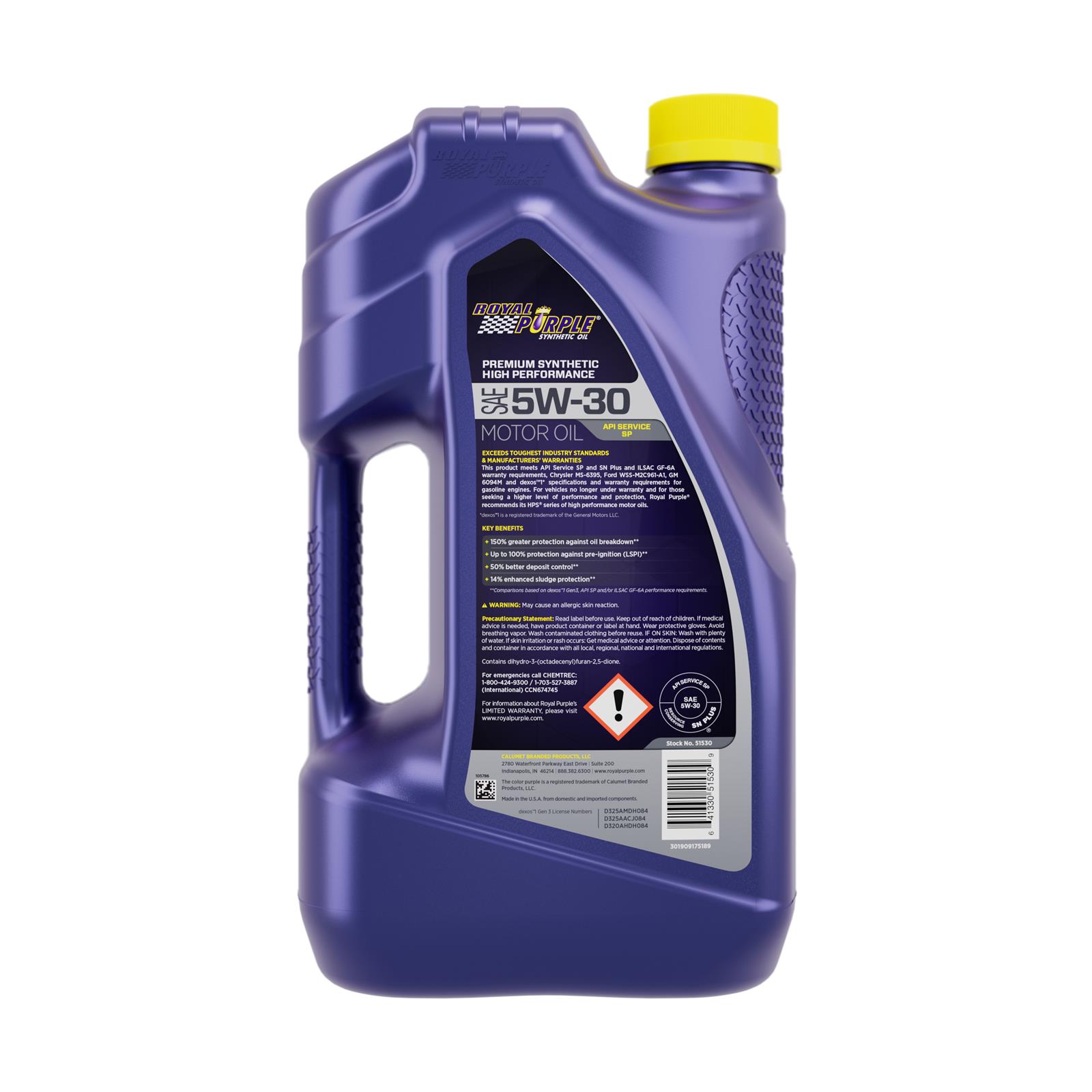 Royal Purple 51530 Royal Purple Premium High Performance Motor Oil - Zander Auto Parts