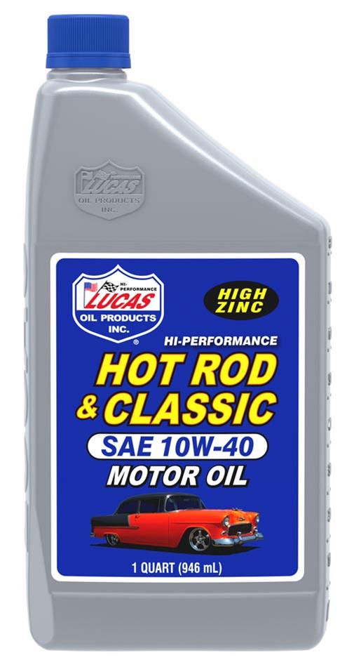 Lucas Oil 10688-1 Lucas Hot Rod and Classic Car Motor Oil - Zander Auto Parts
