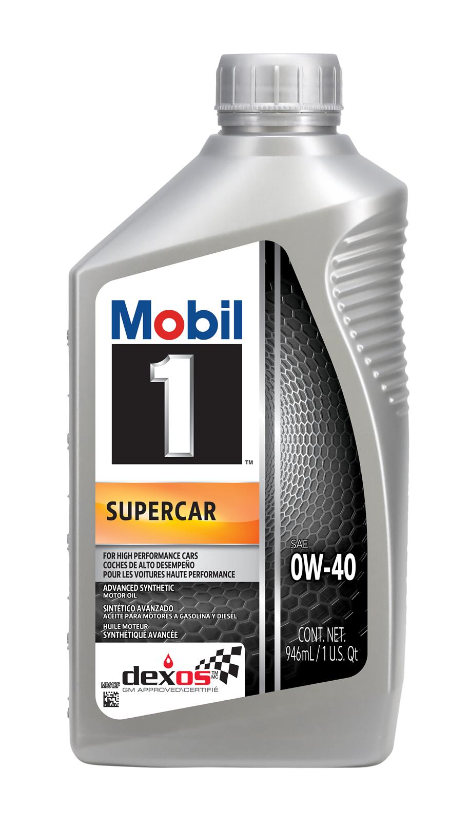 Mobil 126870-1 Mobil 1 Supercar Synthetic Motor Oil - Zander Auto Parts